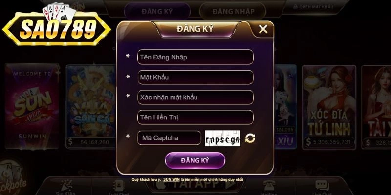 Hướng dẫn đăng ký